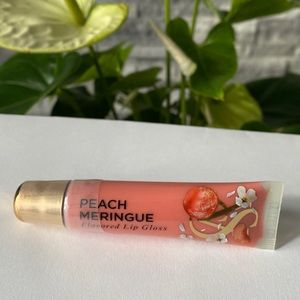 Victoria’s Secret - PEACH MERINGUE Flavored Lip Gloss; NEW/SEALED